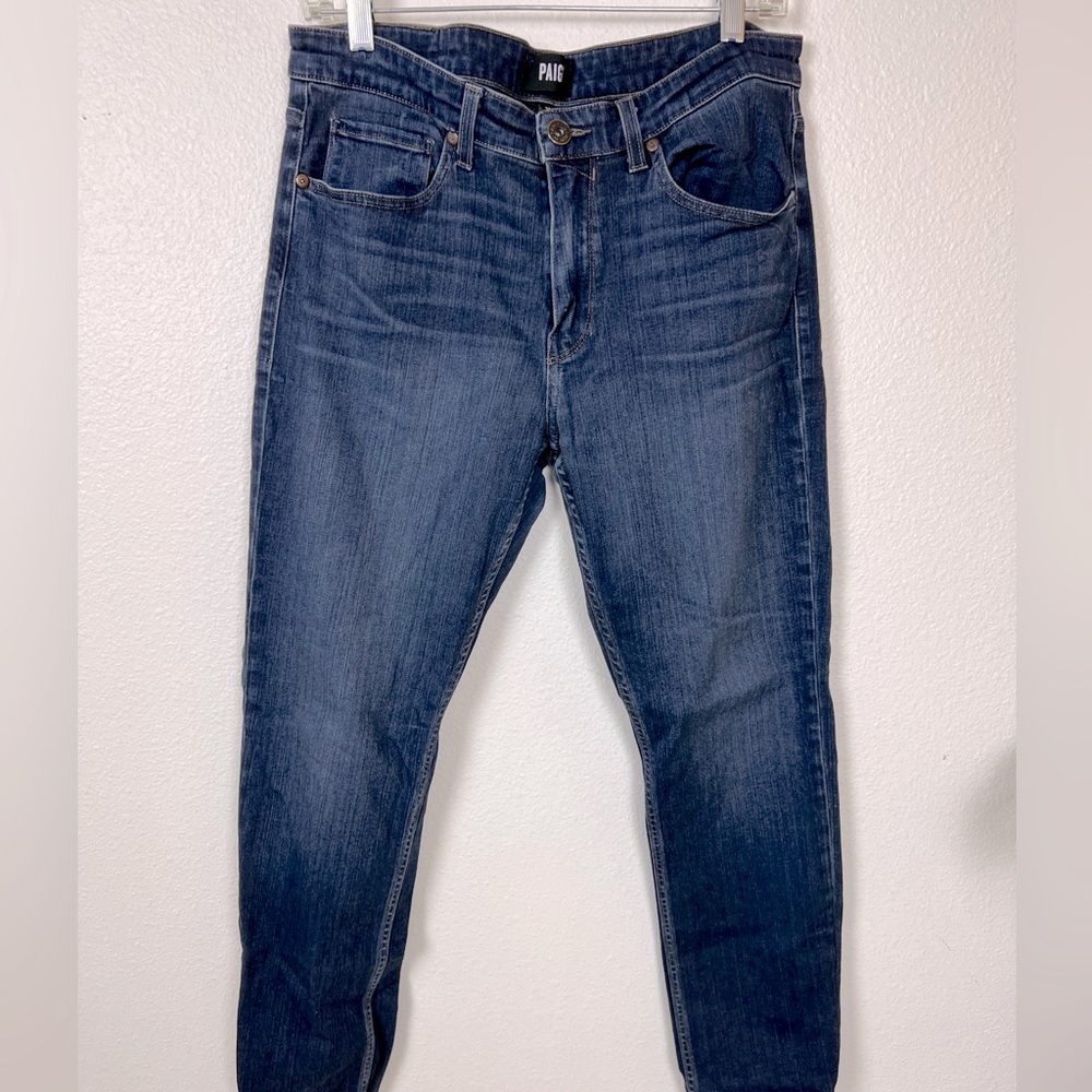 Paige Lennox Skinny Plus size Blue Jeans Size 34 Y2K
